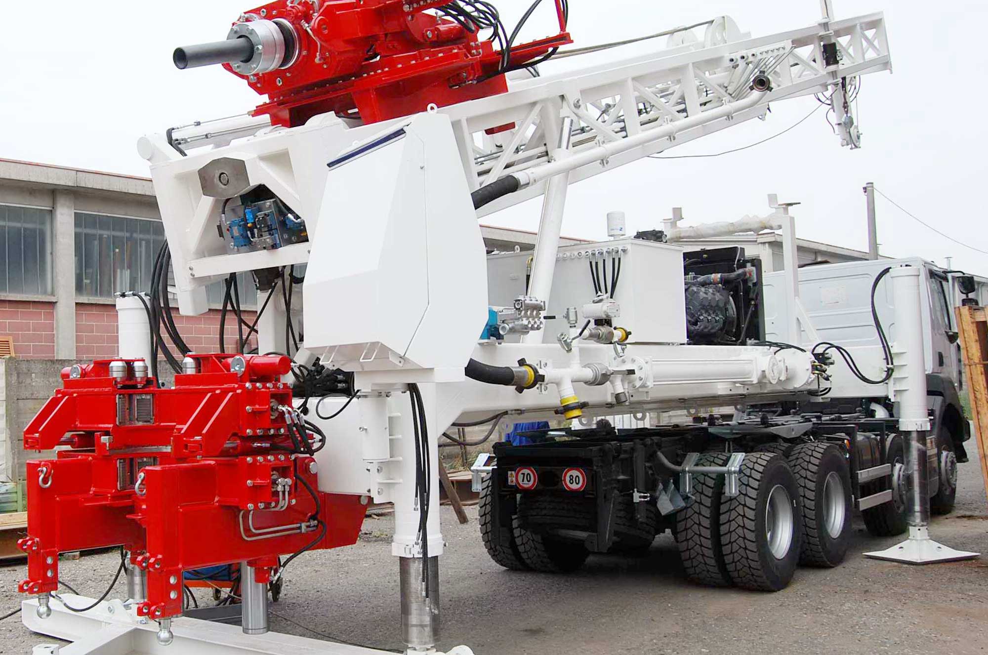 Wei | Well Equipment International - Piacenza, Italy | D40 Skid Mounted – DRILLING RIG 40 MTON