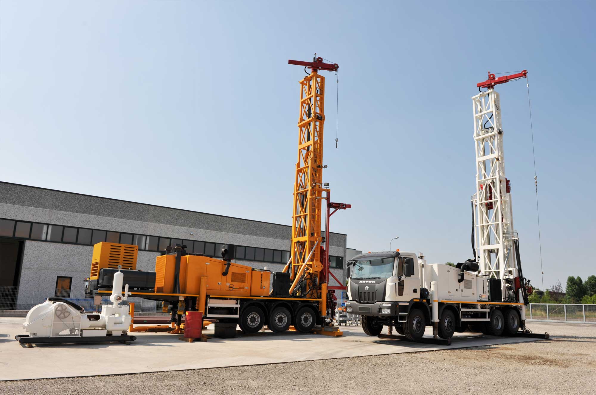 Wei | Well Equipment International - Piacenza, Italy | D45 – DRILLING RIG 45 MTON